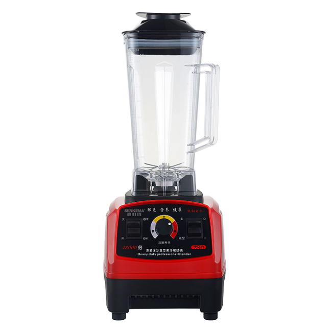 Multifunctional Manual Food Blender Mixer for Smoothie/Baby Food 2L Red YT-9006A