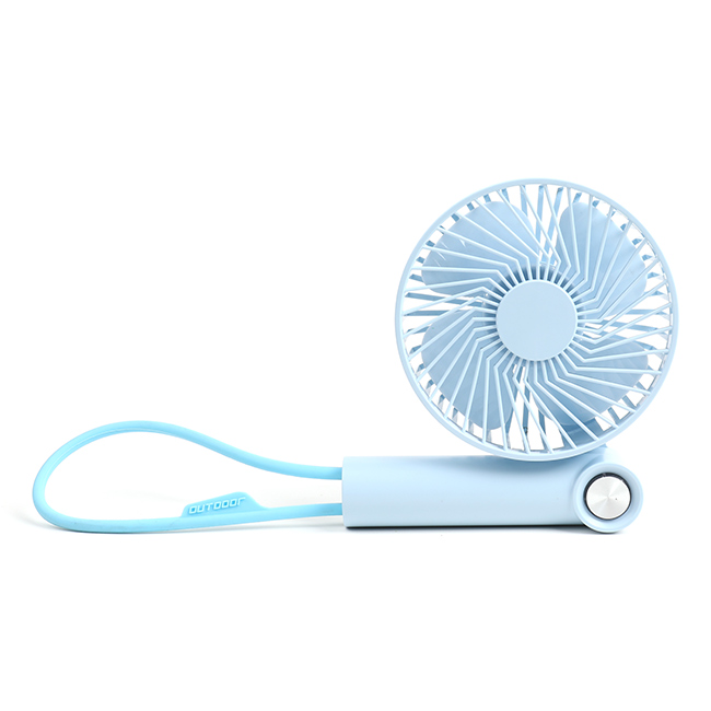 3 Speed Adjustable Custom Portable USB Rechargeable Foldable Handheld Mini Cooling Fan for Outdoor And Travel