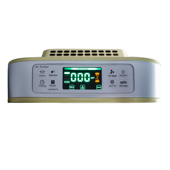 Portable Home Air Purifier HEPA Filter